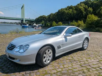 Gebraucht Mercedes SL350 245 PS (180 kW) 2006 Silber Cabrio