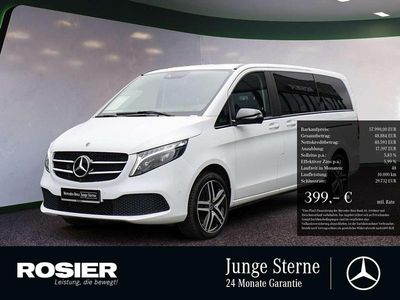 Gebraucht Mercedes V300 Avantgarde Edition 237 PS (174 kW) 2022 Weiss / bergkristallweiß Van / Kleinbus