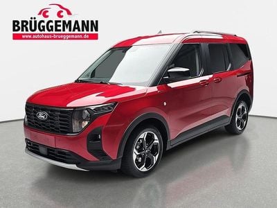 Neu Ford Tourneo Courier Active 125 PS (91 kW) 2025 Rot Van / Kleinbus