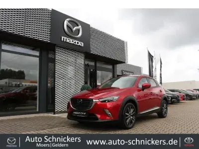 Gebraucht Mazda CX-3 Sports-Line 150 PS (110 kW) 2017 Rot SUV