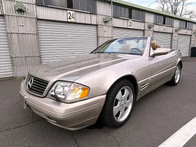 Gebraucht Mercedes SL500 306 PS (225 kW) 1999 Silber Cabrio