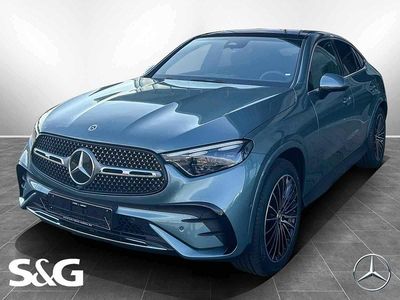 Metalliclack verdesilber Gebraucht 2025 Mercedes GLC220 AMG Coupé | 67.669 € (Etwas zu teuer)