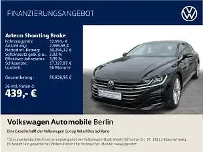 Gebraucht VW Arteon 200 PS (147 kW) 2023 Schwarz (deep black perleffekt) Kombi