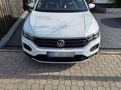 Gebraucht VW T-Roc Cabriolet Style 150 PS (110 kW) 2021 Weiß Cabrio