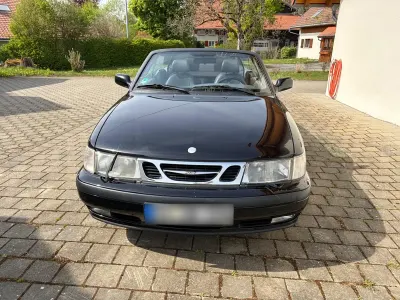 Usata Saab 9-3 Cabriolet 150 CV (110 kW) 1999 Nero Cabrio