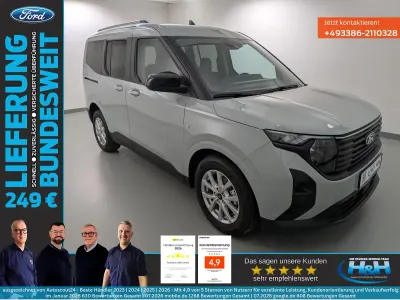 Gebraucht Ford Tourneo Courier Titanium 125 PS (91 kW) 2024 Grau Van / Kleinbus