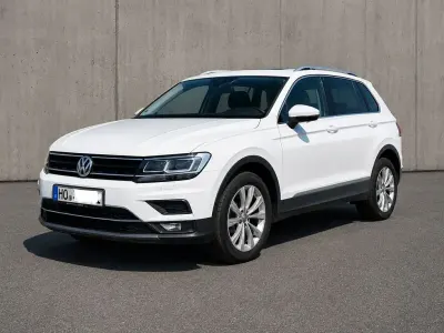 Używany VW Tiguan Highline 150 KM (110 kW) 2020 Biały SUV