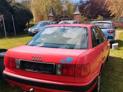 Brugt Audi 80 115 HK (84 kW) 1993 Rød Sedan