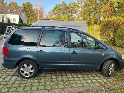 Brugt VW Sharan Comfortline 116 HK (85 kW) 2003 Blå MPV