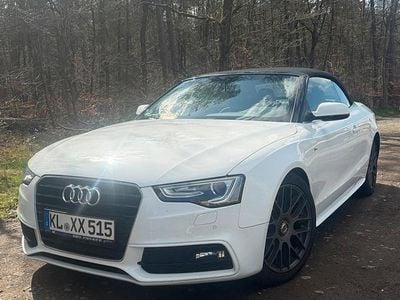 Gebraucht Audi A5 Cabriolet S-Line 177 PS (130 kW) 2014 Weiß Cabrio