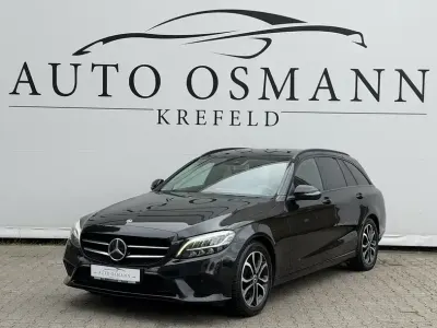 Gebraucht Mercedes C220 Avantgarde 194 PS (142 kW) 2018 Obsidianschwarz  metalliclack Kombi