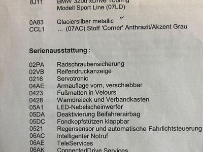 Gebraucht BMW 320 Sport Line 190 PS (139 kW) 2018 Silber Kombi