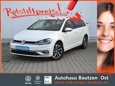Gebraucht VW Golf VII Comfortline 150 PS (110 kW) 2018 Weiß (pure white) Kombi