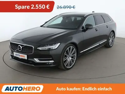 Gebraucht Volvo V90 Inscription 235 PS (172 kW) 2019 Pine grey Kombi