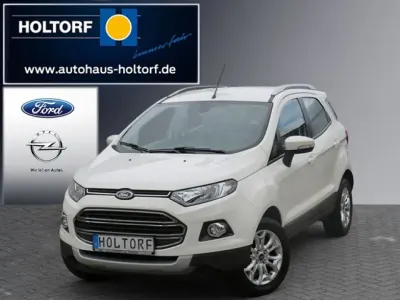 Gebraucht Ford Ecosport Titanium 125 PS (91 kW) 2014 Diamantweiß/ SUV
