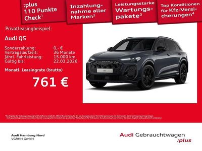 Gebraucht Audi Q5 S-Line 204 PS (150 kW) 2026 N7 tamboragrau metallic SUV