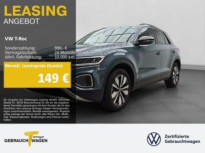 Blau Gebraucht 2025 VW T-Roc Goal SUV | 22.680 € (Fairer Preis)