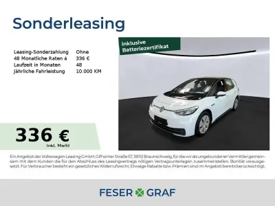 Brugt VW ID.3 Pro 150 kW (204 HK) 2023 Hvid Hatchback