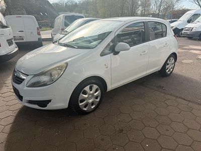 Gebraucht Opel Corsa Edition 86 PS (63 kW) 2010 Weiß Kleinwagen