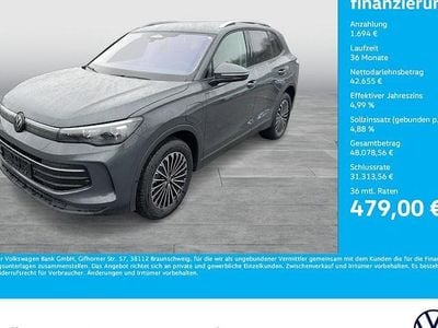 Neu VW Tiguan Life 204 PS (150 kW) 2025 Delfingrau metallic SUV