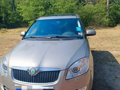 Gebraucht Skoda Roomster Style 69 PS (50 kW) 2008 Beige Van / Kleinbus