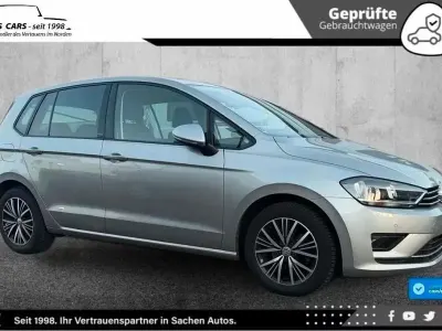 Gebraucht VW Golf Sportsvan Allstar 110 PS (80 kW) 2016 Silber Van / Kleinbus