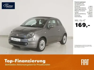 Gebraucht Fiat 500C Dolcevita 69 PS (50 kW) 2022 Grau Cabrio