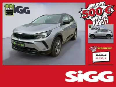 Gebraucht Opel Grandland X GS Line 131 PS (96 kW) 2022 Quarz silber SUV