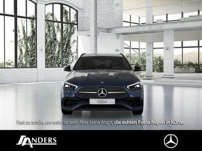 Gebraucht Mercedes C200 AMG 163 PS (119 kW) 2023 Blaulack sodalithblau Limousine