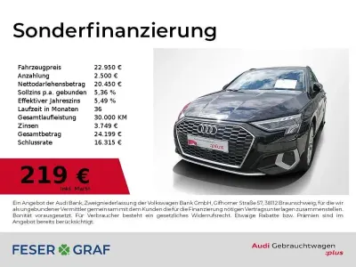 Gebraucht Audi A3 Sport 150 PS (110 kW) 2024 Brillantschwarz Limousine