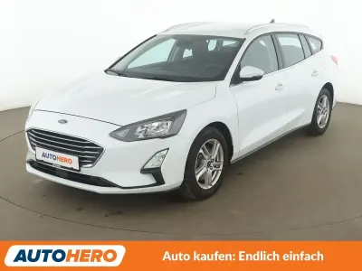 Gebraucht Ford Focus Cool & Connect 95 PS (69 kW) 2021 Weiß Kombi