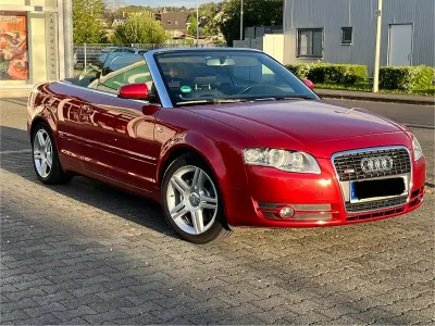 Gebraucht Audi A4 Cabriolet S-Line 163 PS (119 kW) 2007 Rot Cabrio