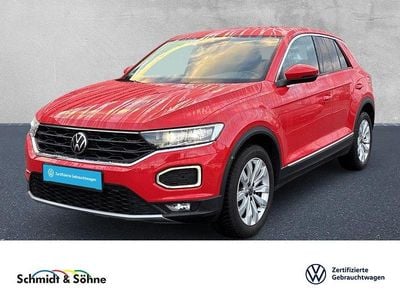 Rot Gebraucht 2021 VW T-Roc Sportline SUV | 19.512 € (Guter Preis)