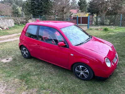 Brugt VW Lupo 50 HK (36 kW) 2004 Rød Hatchback