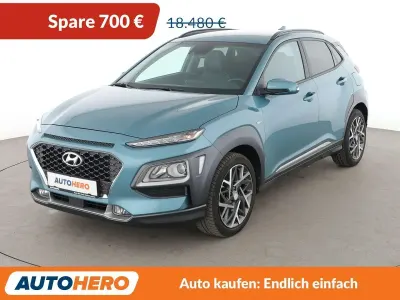 Gebraucht Hyundai Kona Style 141 PS (103 kW) 2020 Blau SUV