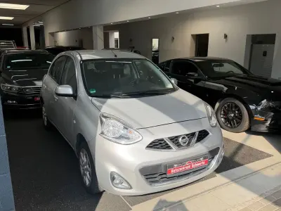 Gebraucht Nissan Micra Acenta 80 PS (58 kW) 2015 Silber Kleinwagen