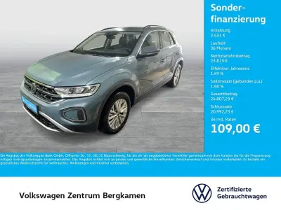 Gebraucht VW T-Roc Life 150 PS (110 kW) 2025 Blau SUV