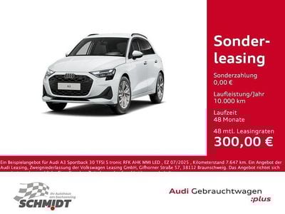 Gebraucht Audi A3 Sport 116 PS (85 kW) 2025 Gletscherweiß metallic Limousine