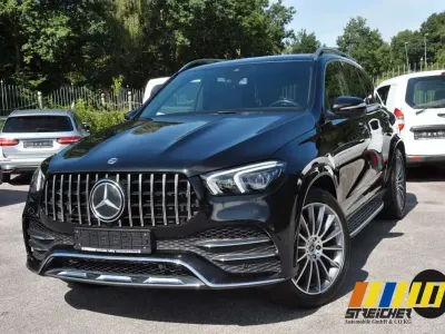 Gebraucht Mercedes GLE350 AMG line 272 PS (200 kW) 2021 Obsidianschwarz SUV