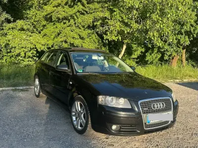Używany Audi A3 Attraction 170 KM (125 kW) 2007 Czarny Hatchback