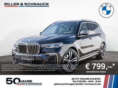 Gebraucht BMW X7 Sport Line 400 PS (294 kW) 2020 Schwarz SUV