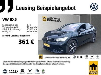 Mythosschwarz metallic Gebraucht 2022 VW ID.5 GTX SUV | 29.444 € (Guter Preis)
