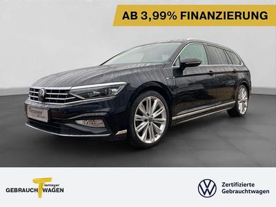 Schwarz Gebraucht 2022 VW Passat R-line Kombi | 33.840 € (Etwas zu teuer)