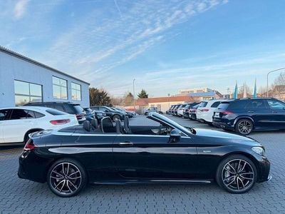 Obsidianschwarz metalliclack Gebraucht 2020 Mercedes C43 AMG AMG Cabrio | 49.990 € (Teuer)