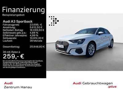 Usata Audi A3 Performance 150 CV (110 kW) 2023 Bianco Berlina