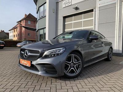 Usata Mercedes C300 AMG line 258 CV (189 kW) 2019 Grigio Coupé