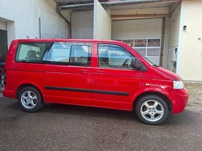 Usata VW T5 131 CV (96 kW) 2004 Rosso Furgone