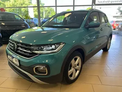 Gebraucht VW T-Cross Style 110 PS (80 kW) 2022 Blau SUV