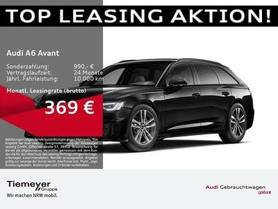 Schwarz Gebraucht 2025 Audi A6 S-Line Kombi | 54.390 € (Guter Preis)
