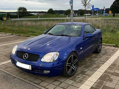 Gebraucht Mercedes SLK230 197 PS (144 kW) 1998 Blau Cabrio